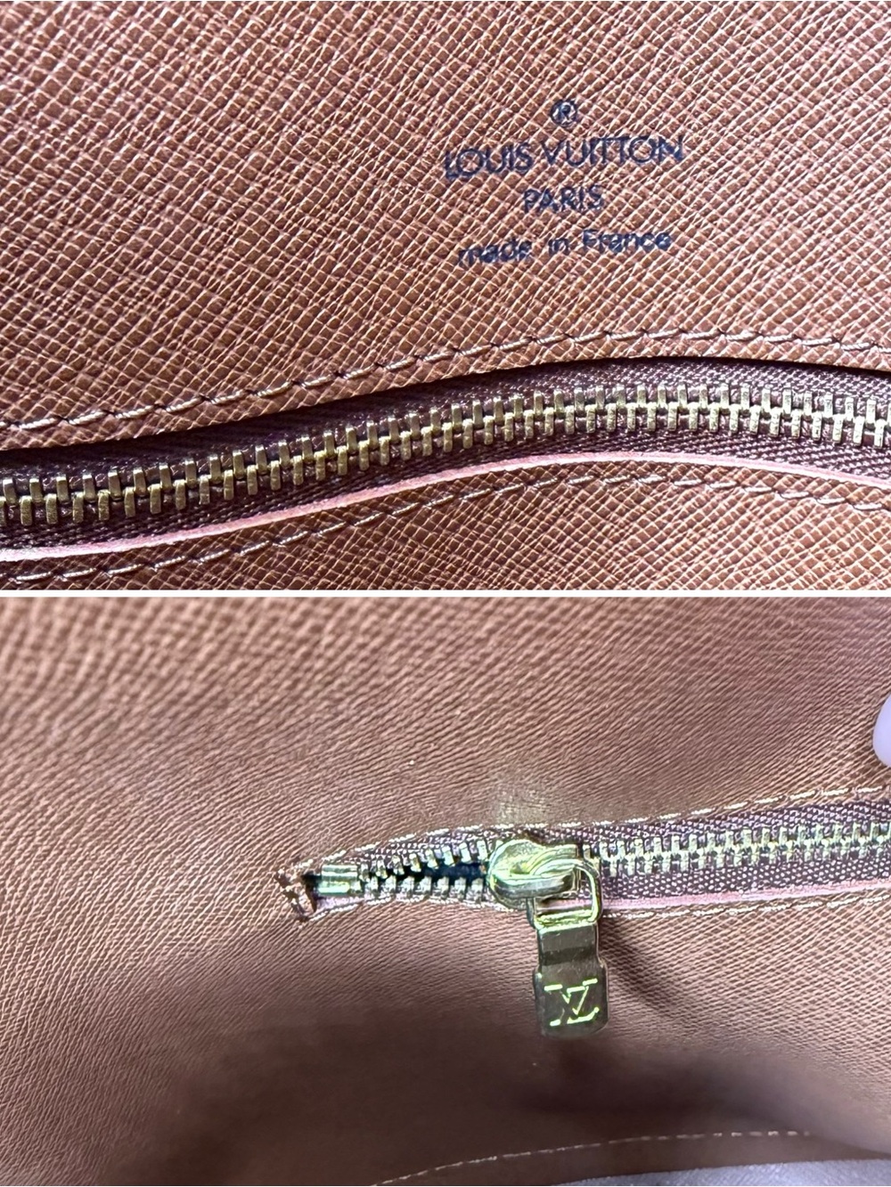 Authentic Louis Vuitton Babylone tote bag M51102 brown monogram LV canvas - Picture 10 of 16
